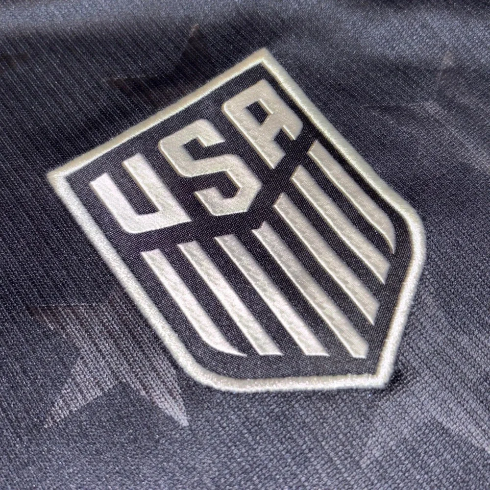 Nike USMNT Balogun 20 Away Soccer Jersey Navy Blue Star Mens Size L *Runs Small
